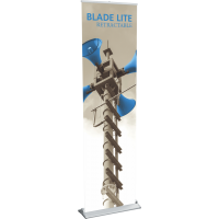 Blade Lite 600 Roll Up Retractable Indoor Banner Stand - 23.5" wide