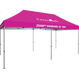 Zoom Standard 20ft. PopUp Tent Kit - Fully Printed Canopy