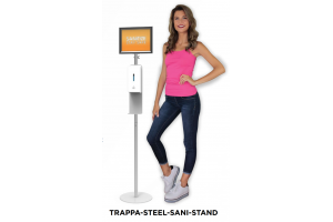 TRAPPA Steel Sanitizing Station