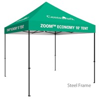 Zoom 10ft. PopUp Tent Kit - Fully Printed Canopy