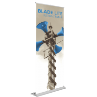 Blade Lite 800 Roll Up Retractable Indoor Banner Stand - 31.5" wide