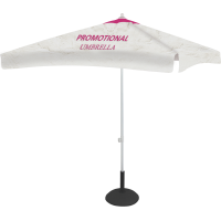 Square Promotional Umbrella - 8 ft. Wide Canopy