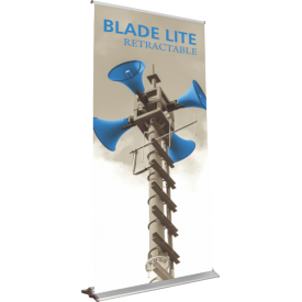 Blade Lite 1200 Roll Up Retractable Indoor Banner Stand - 47.25" wide